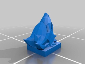 köpek Kral mm kit hakimiyeti Haçlı hoş bir özellik yükseltme oyunlar 3d print model - Mito3D