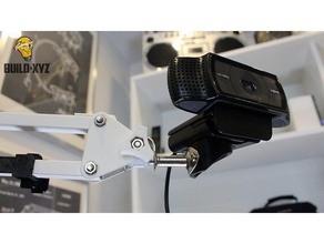 ikea tertail universelle web cam de montage la caméra c920 logitech universel webcam titulaire mont 3d print model - Mito3D