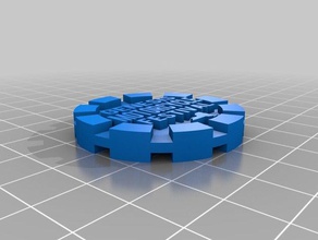 genesis poker chip 3d printing 3d print model - Mito3D