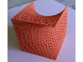 cubo altopiano problema per la matematica arte 3d print model - Mito3D