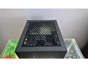 fluval edge 6g lid inserts pets aquarium fish fishtank tank 3d print model - Mito3D