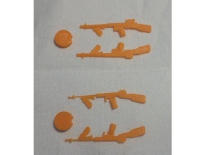 tommy armas de fuego playsets 3d print model - Mito3D