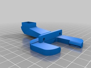 rear mount layer fan geeetech i3 prob 3d printer accessories tornado 3d print model - Mito3D