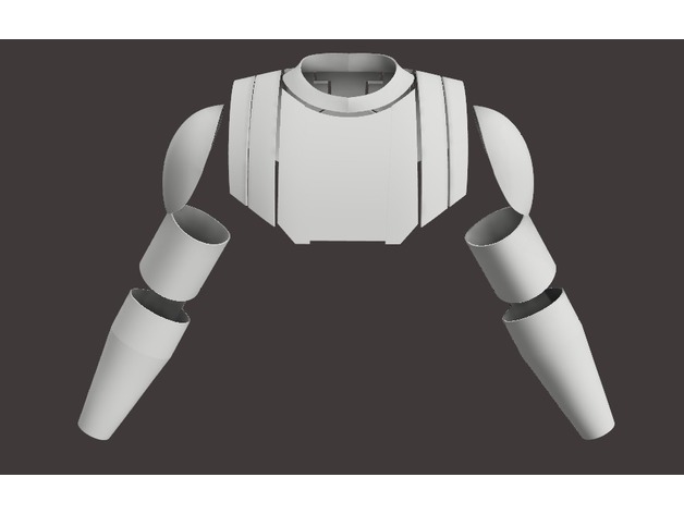 general kenobi armor costume ahsoka anakin clone wars obi wan obi-wan revenge sith star 3D print model - Mito3D