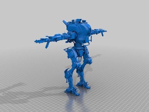 ronin titanfall 2 3 d la impresión mech mecha robot 3d print model - Mito3D