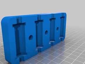 3d printer damper mold accessories anti vibration dampener dampening dampers 3d print model - Mito3D