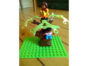 binabo duplo cartes la construction les jouets compatible lego 3d print model - Mito3D