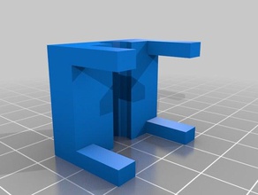 test yuvası boyutu usb kablo tutucu desk tidy organizasyon özelleştirilmiş 3d print model - Mito3D