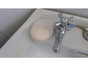 small soap holder sink 3d printing dish 3d print model - Mito3D