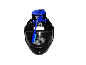 casco del limpiaparabrisas de la automoción automático ingeniería engineeringproject toma sonido montura mecánica motocross moto motocicleta visera agua parabrisas 3d print model - Mito3D