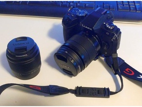 halter f&uumlr objektivkappe lens cap holder camera 46mm 58mm kamera lenscap objektivdeckel 3d print model - Mito3D
