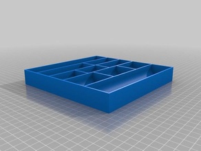 o trabalho de organizador componentes eletrônicos ferramenta os titulares caixas 3d print model - Mito3D