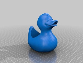 duck pot decor 3d print model - Mito3D