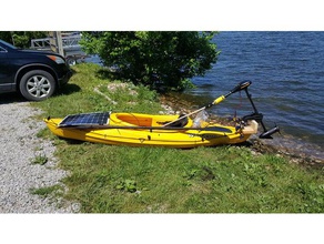 extended play u-joint sport à l'extérieur de la pêche kayak moteur imposte 3d print model - Mito3D