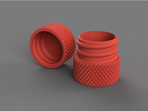 rosca recipiente contentores 3d print model - Mito3D
