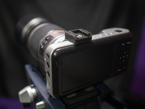 14-20 coldshoe mount camera 3d print model - Mito3D