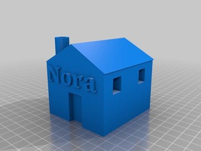 figlie piccola casa 3d stampa 3d print model - Mito3D