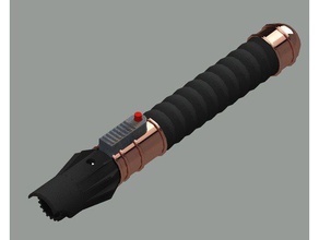 gbdaves functioning lightsaber project props custom flashlight light saber star wars 3d print model - Mito3D