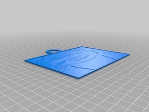 mam&aacute 2d a arte personalizado 3d print model - Mito3D