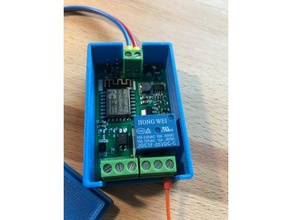 box esp8266 relay board yunshan electronics 12-e case 3d print model - Mito3D