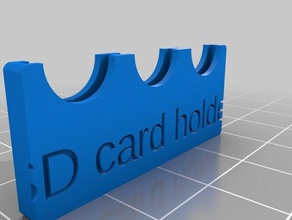 özelleştirilmiş sd kart sahibi mikro mini standart benim araçlar 3d print model - Mito3D