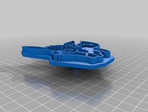 eevee cortador de cookie 3d impressão pokemon 3d print model - Mito3D