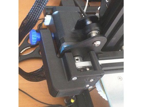 cr-10s axis stepper geometry adjustment bracket 3d printer parts settings 3d print model - Mito3D