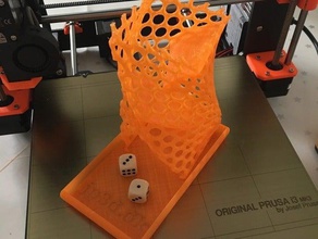 dice tray towers 3d print model - Mito3D