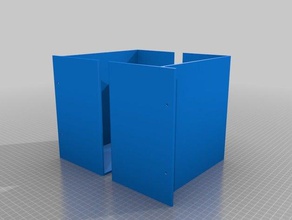 my customized wall mount organization 3d print model - Mito3D