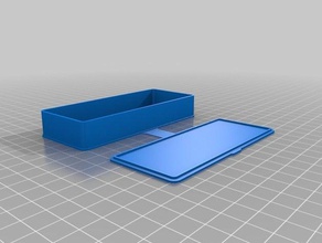 bigger cable case containers customized 3d print model - Mito3D