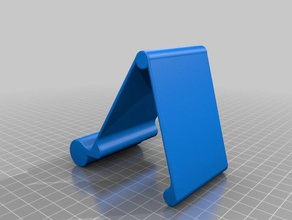 mobile stand phone handy smartphone holder 3d print model - Mito3D