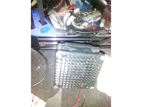 soporte ventilador 80 pc para Funk anycubic kossel destek fan elektronik 3d yazıcı aksesuarlar 3d print model - Mito3D