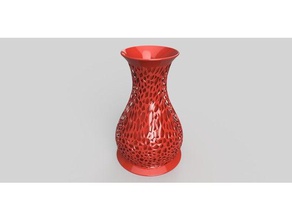 voronoi vazo kaplar 3d print model - Mito3D