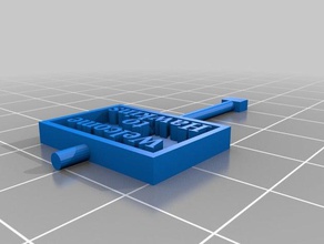 bem-vindo hawkins 3d impressão hawking coisas estranhas 3d print model - Mito3D