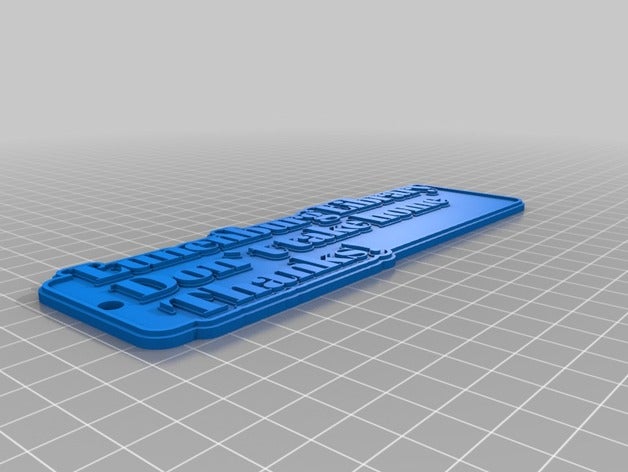 library keys keychains customized 3D print model - Mito3D