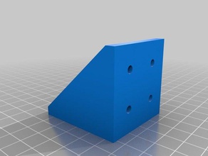ikea lack table corner brackets 3d printer accessories 3d print model - Mito3D