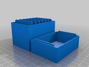 paninibox organización panini cuadro pegatina etiqueta engomada de la caja 3d print model - Mito3D