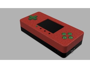 pigrrl zero case diy adafruit 3d print model - Mito3D