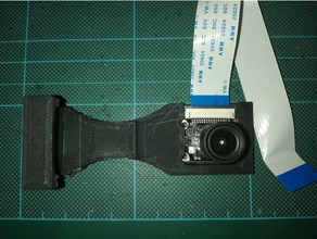 el apoyo de la cámara rasperry pi flyingbear p905 3d impresora accesorios montaje p905x montura raspberry soporte camara 3d print model - Mito3D