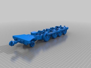 locomotora baldwin robla elementos suspensi&oacuten l'ingénierie locomotive à vapeur la 3d print model - Mito3D