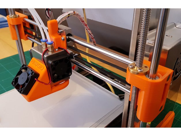 zonestar p802qr2 axe montures 3d de l'imprimante pièces 3D print model - Mito3D