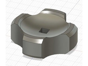 la perilla de palanca mando sparkfun 5-modo táctil interruptor com-10063 electrónica 3d print model - Mito3D