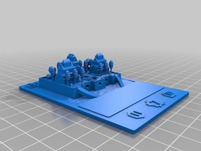 l5r 3d-Hochburgen Spiele 3d print model - Mito3D