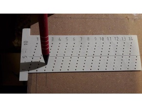 marking gauge metric hand tools woodworking 3d print model - Mito3D