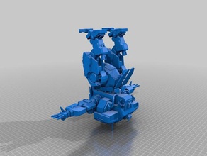 legion titanfall 2 3 d drucken mech mecha Roboter 3d print model - Mito3D