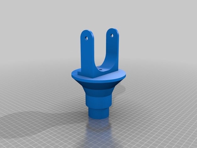 vivo monitor mount yeti arm electronics blue microphone stand 3D print model - Mito3D