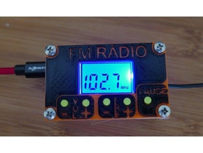 UKW-radio-Sender - Elektronik amateur radio audio fm-transmitter radiostation 3d print model - Mito3D