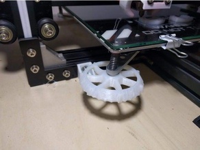tevo tarantul bed knob using nut 3d printer accessories 3d print model - Mito3D