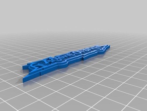 yuppp Schlüsselanhänger angepasst 3d print model - Mito3D