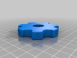 cr-10 bed level adjustment knobs 3d printer accessories leveling creality 3d print model - Mito3D